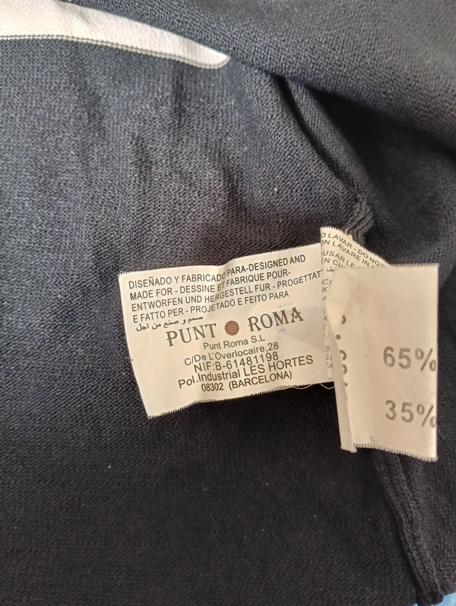 Roma gebreide T-shirt – photo 10